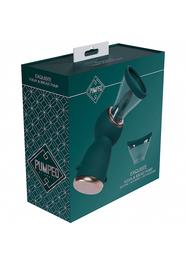 Pumped Exquisite 13-Speed Silicone Vulva and Breast Pump > Pumps > Female Pumps - Tophatter Daily Deals