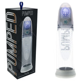 Pumped Aqua Pro Auto Penis Pump Grey Clear - 20cm Insertable > Pumps > Penis Pumps Electric - Tophatter Daily Deals