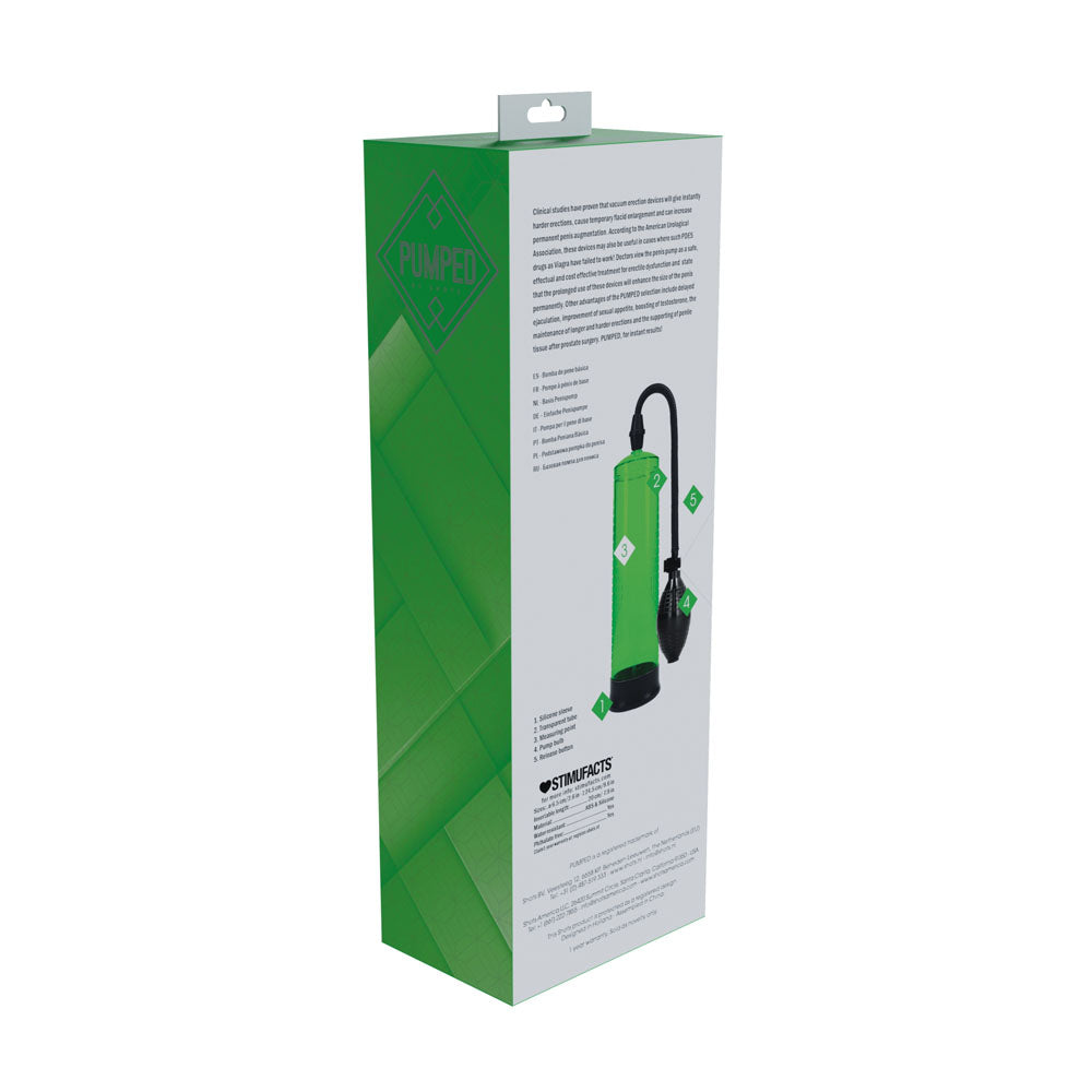 Pumped Basic Pump 1 Penis Pump - 20cm x 6cm > Pumps > Penis Pumps - Tophatter Daily Deals