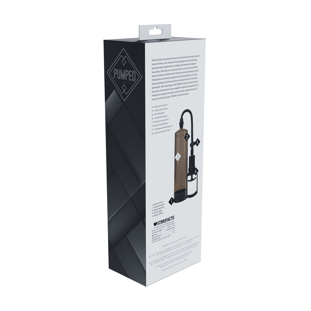 Pumped Basic Pump 2 Black Penis Pump - 20cm x 6cm > Pumps > Penis Pumps - Tophatter Daily Deals