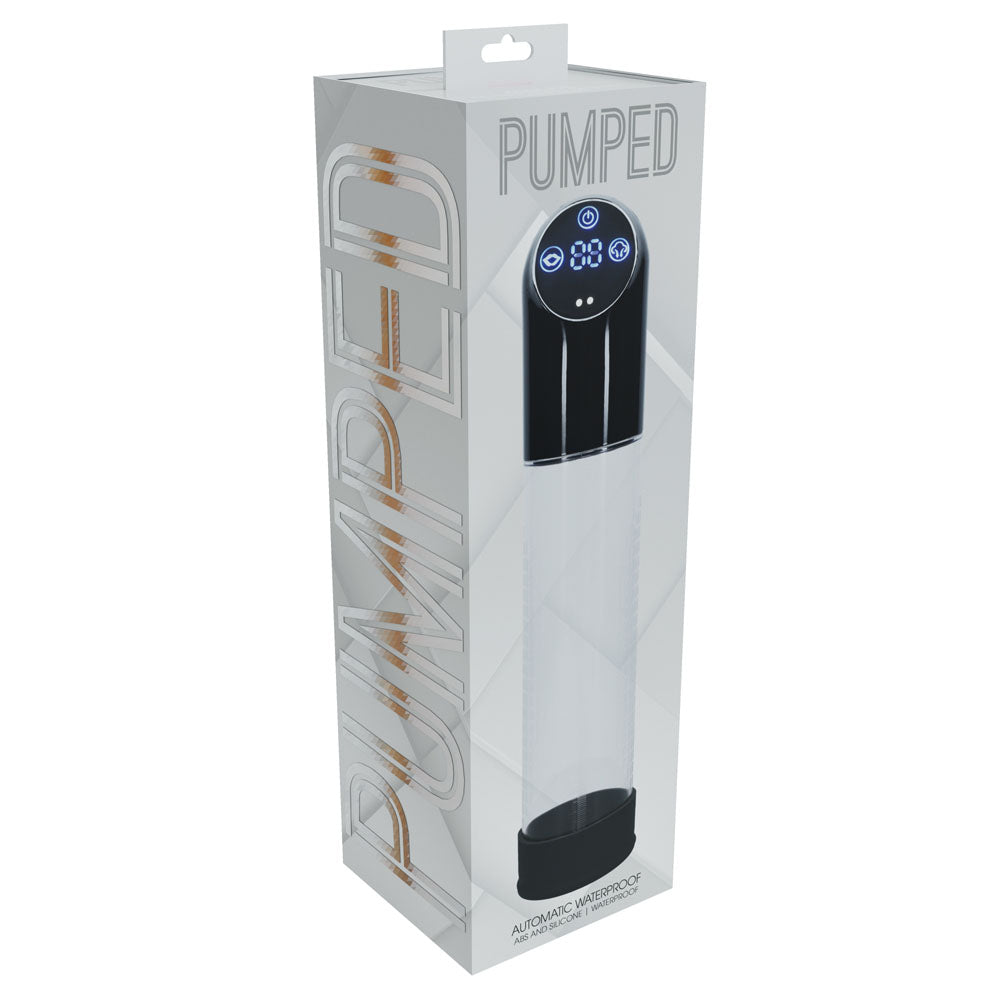 Pumped Automatic Waterproof Penis Pump - 20cm Insertable > Pumps > Penis Pumps Electric - Tophatter Daily Deals