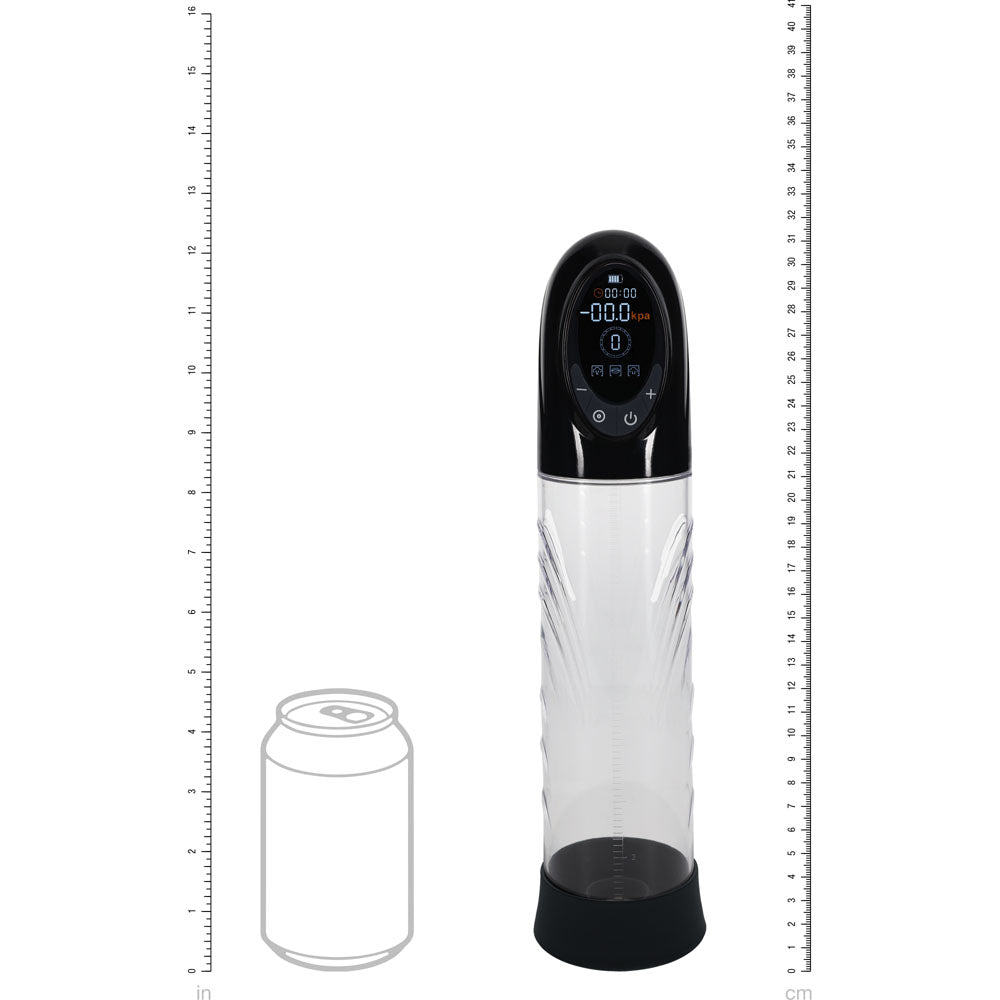 Pumped Cyberpulse Automatic Penis Pump Clear - 21cm insertable > Pumps > Penis Pumps Electric - Tophatter Daily Deals