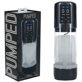 Pumped Ultralift Automatic Masturbator Gunmetal Grey Clear Intimacy Product > Sex Toys For Men > Masturbators > Vibrating - Tophatter Daily Deals