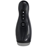 Pumped Virtuo (Gunmetal Grey/Clear) – USB Rechargeable Sucking Vibrating Masturbator > Sex Toys For Men > Masturbators > Vibrating - Tophatter Daily Deals