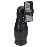 Pumped Virtuo (Gunmetal Grey/Clear) – USB Rechargeable Sucking Vibrating Masturbator > Sex Toys For Men > Masturbators > Vibrating - Tophatter Daily Deals
