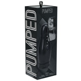Pumped Virtuo (Gunmetal Grey/Clear) – USB Rechargeable Sucking Vibrating Masturbator > Sex Toys For Men > Masturbators > Vibrating - Tophatter Daily Deals