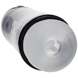 PUMPED SonicPull (Gunmetal Grey/Clear) – USB Rechargeable Sucking Vibrator Masturbator > Sex Toys For Men > Masturbators > Vibrating - Tophatter Daily Deals
