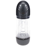 PUMPED SonicPull (Gunmetal Grey/Clear) – USB Rechargeable Sucking Vibrator Masturbator > Sex Toys For Men > Masturbators > Vibrating - Tophatter Daily Deals