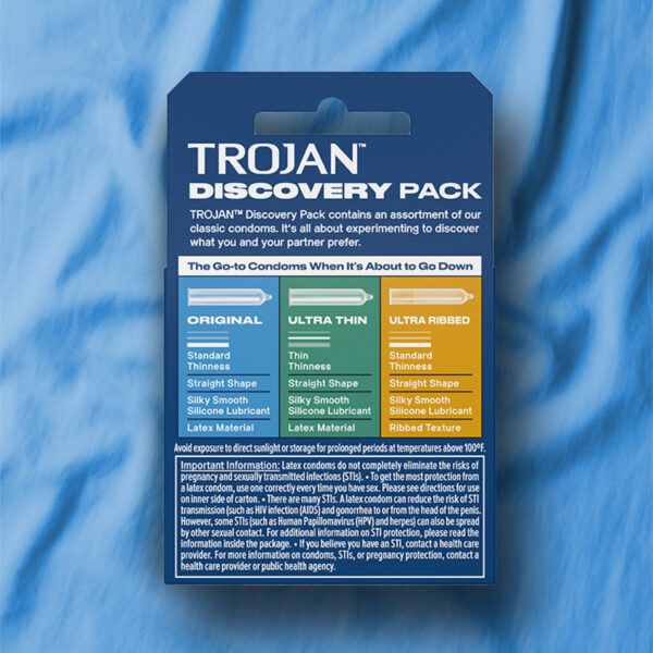 Trojan Discovery Pack 3 Count – Condom Pack > Essentials > Condoms - Tophatter Daily Deals
