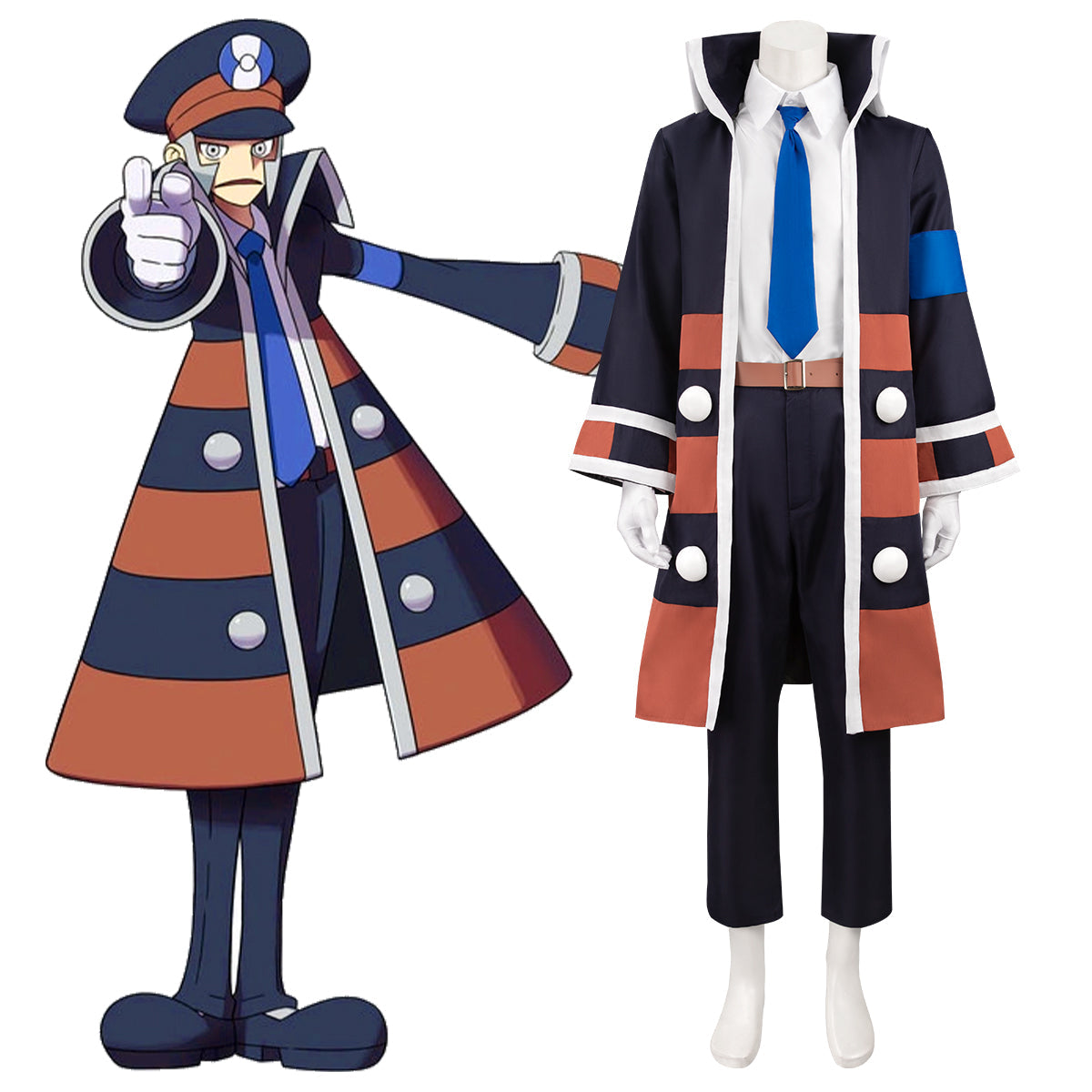 PM BW BW2 Subway Boss Ingo Cosplay Costume Costume - Tophatter Daily Deals