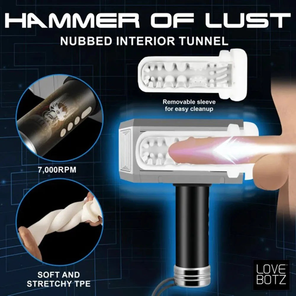 Thunder Stroker (Silver) – Sucking Masturbator > Sex Toys For Men > Masturbators Premium - Tophatter Daily Deals