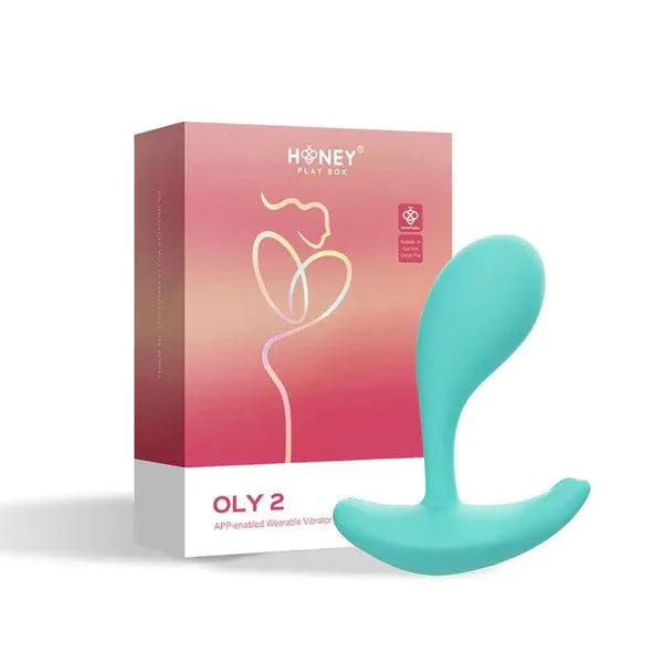Oly 2 (Blue / Green ) – App-Enabled Wearable G-Spot Vibrator > Sex Toys For Ladies > Panty Vibes - Tophatter Daily Deals