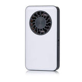 Handheld Personal Fan - PORTABLE & DISCREET FAN U, Great for Menopause Flushes - Rechargeable Personal White Apparel & Accessories - Tophatter Daily Deals