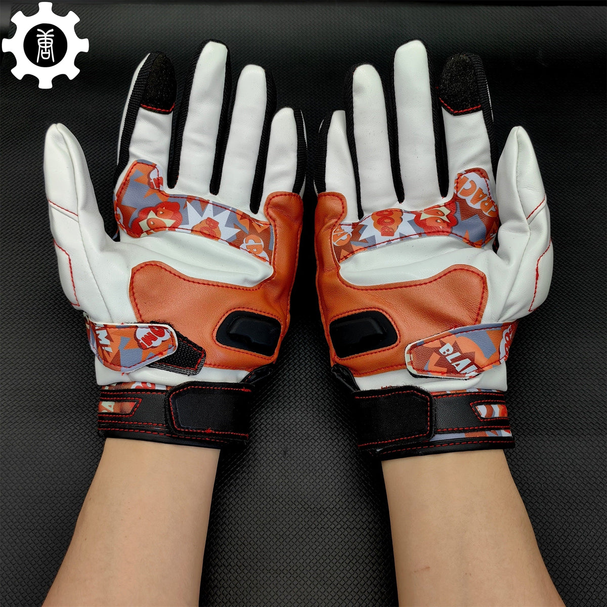 POW Moto Gloves A Pair Game Cosplay Prop - Tophatter Daily Deals