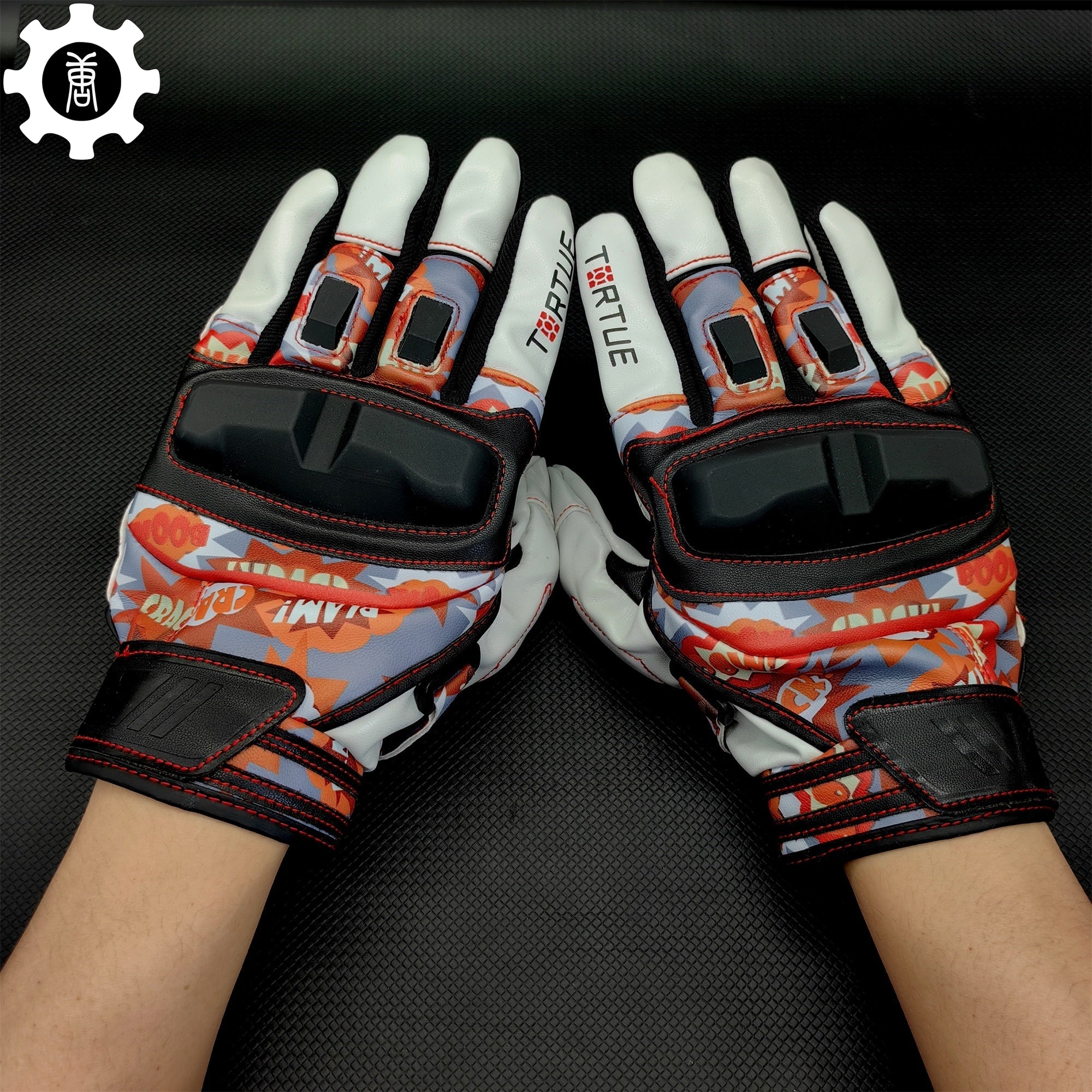 POW Moto Gloves A Pair Game Cosplay Prop - Tophatter Daily Deals