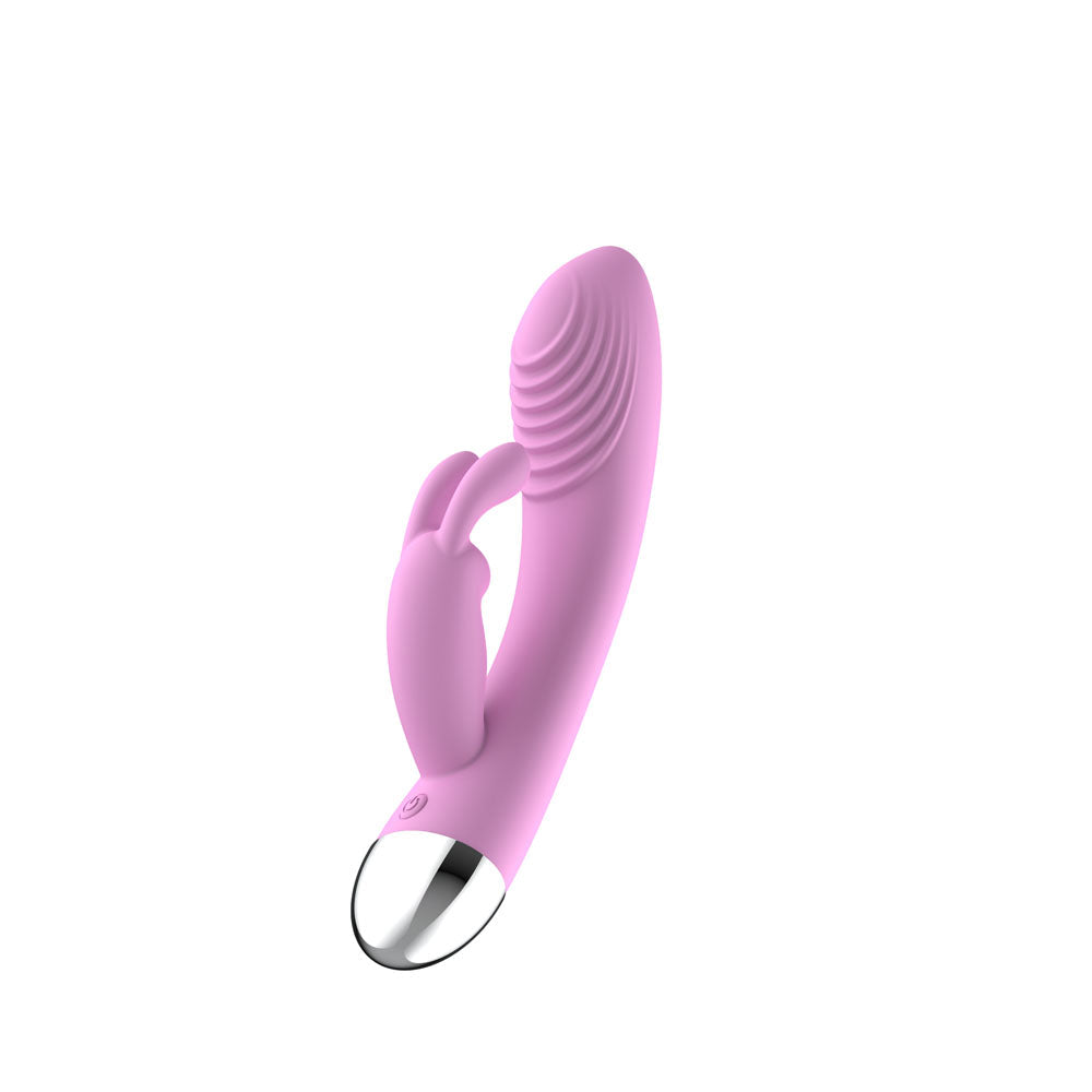 Passion Play Silicone Rabbit Vibrator – Dual Stimulation Vibrator > Vibrators > Ladies > Rabbit - Tophatter Daily Deals