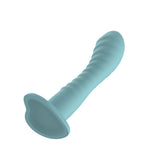 Passion Play Liquid Silicone Ridged Dildo – 18 cm Silicone Dildo > Dildos > Neutral Dildos - Tophatter Daily Deals