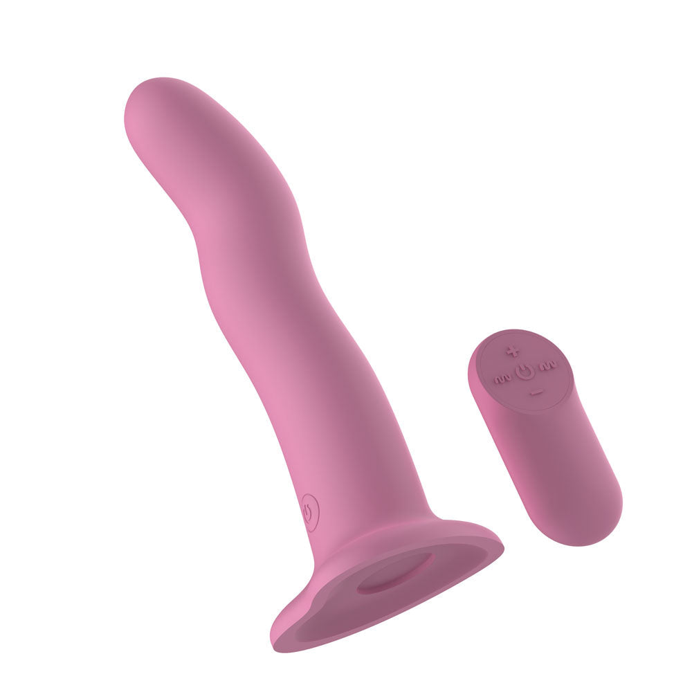 Passion Play Vibrating Dildo – USB Rechargeable Wireless Remote Vibrator 18.2 cm > Dildos > Neutral Dildos - Tophatter Daily Deals