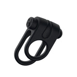 Passion Play Silicone Vibrating Dual Cockring – USB Rechargeable Cockring > Cock Ring > Vibrating - Tophatter Daily Deals
