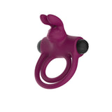Passion Play Silicone Rabbit Vibrating Cock Ring – USB Rechargeable Penis Ring > Sex Toys > Couples Toys - Tophatter Daily Deals