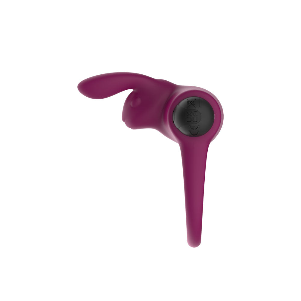 Passion Play Silicone Rabbit Vibrating Cock Ring – USB Rechargeable Penis Ring > Sex Toys > Couples Toys - Tophatter Daily Deals