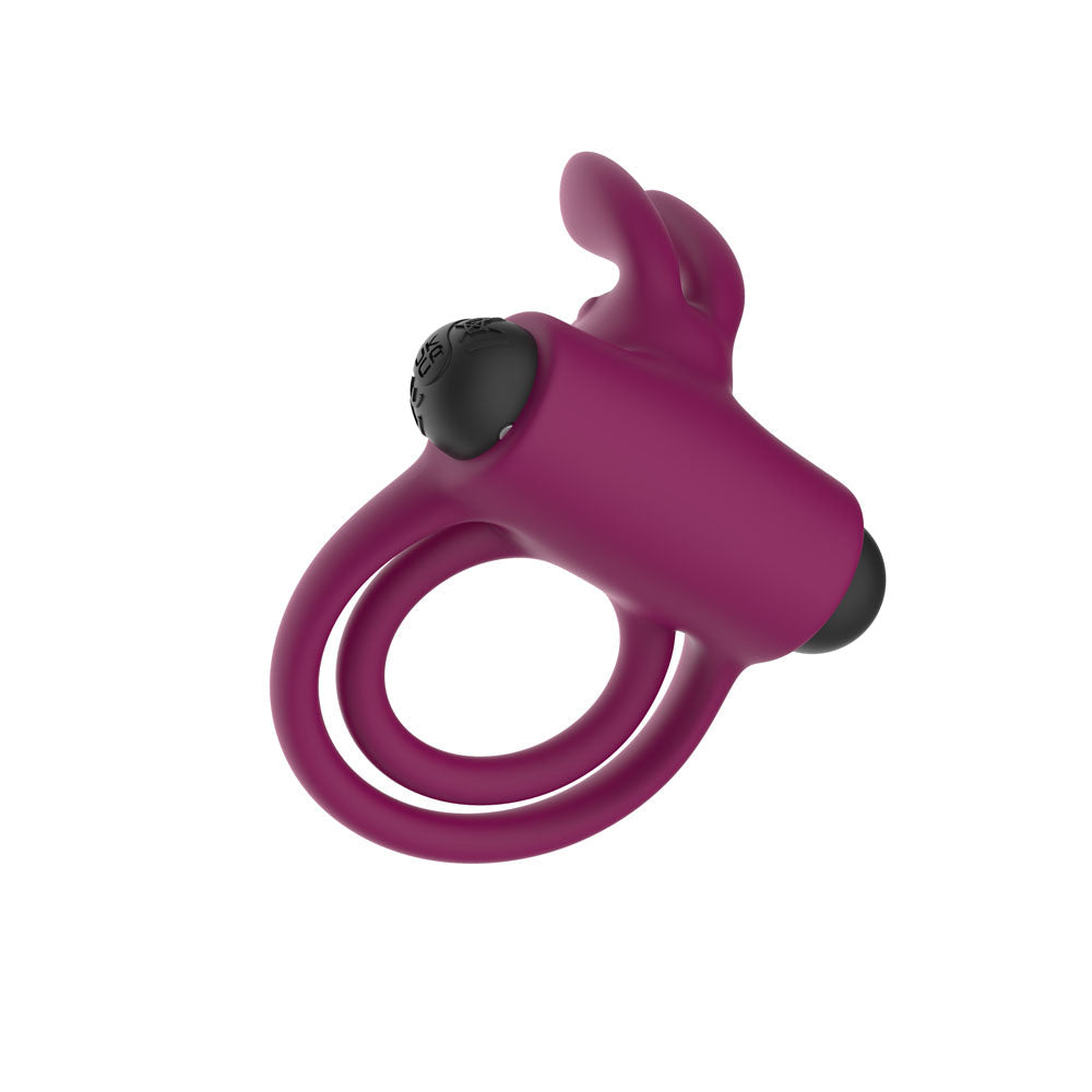 Passion Play Silicone Rabbit Vibrating Cock Ring – USB Rechargeable Penis Ring > Sex Toys > Couples Toys - Tophatter Daily Deals