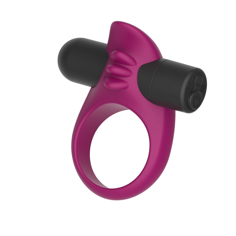 Passion Play Silicone Vibrating Cockring – USB Rechargeable Vibrating Penis Ring > Cock Ring > Vibrating - Tophatter Daily Deals