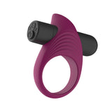 Passion Play Silicone Vibrating Cockring – USB Rechargeable Vibrating Penis Ring > Cock Ring > Vibrating - Tophatter Daily Deals