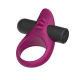 Passion Play Silicone Vibrating Cockring – USB Rechargeable Vibrating Penis Ring > Cock Ring > Vibrating - Tophatter Daily Deals