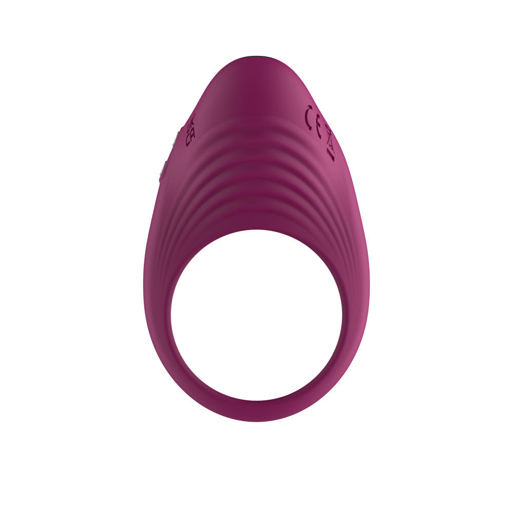 Passion Play Silicone Vibrating Cockring - USB Rechargeable Penis Ring > Sex Toys > Couples Toys - Tophatter Daily Deals