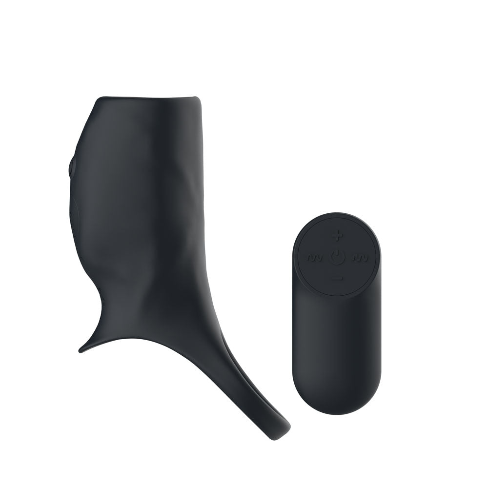 Passion Play Vibrating Cockring Sleeve – USB Rechargeable Penis Sleeve > Sex Toys For Men > Penis Sleeves - Tophatter Daily Deals