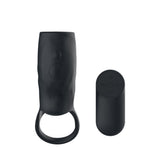 Passion Play Vibrating Cockring Sleeve – USB Rechargeable Penis Sleeve > Sex Toys For Men > Penis Sleeves - Tophatter Daily Deals