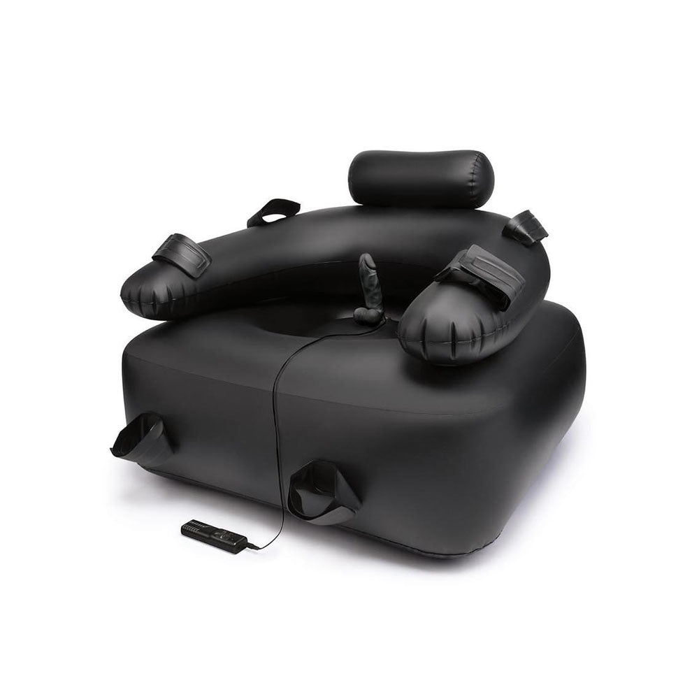 Whipsmart Inflatable Bondage Chair – 6 Inch Vibrating Dildo Bondage Chair > Sex Toys > Sex Furniture - Tophatter Daily Deals