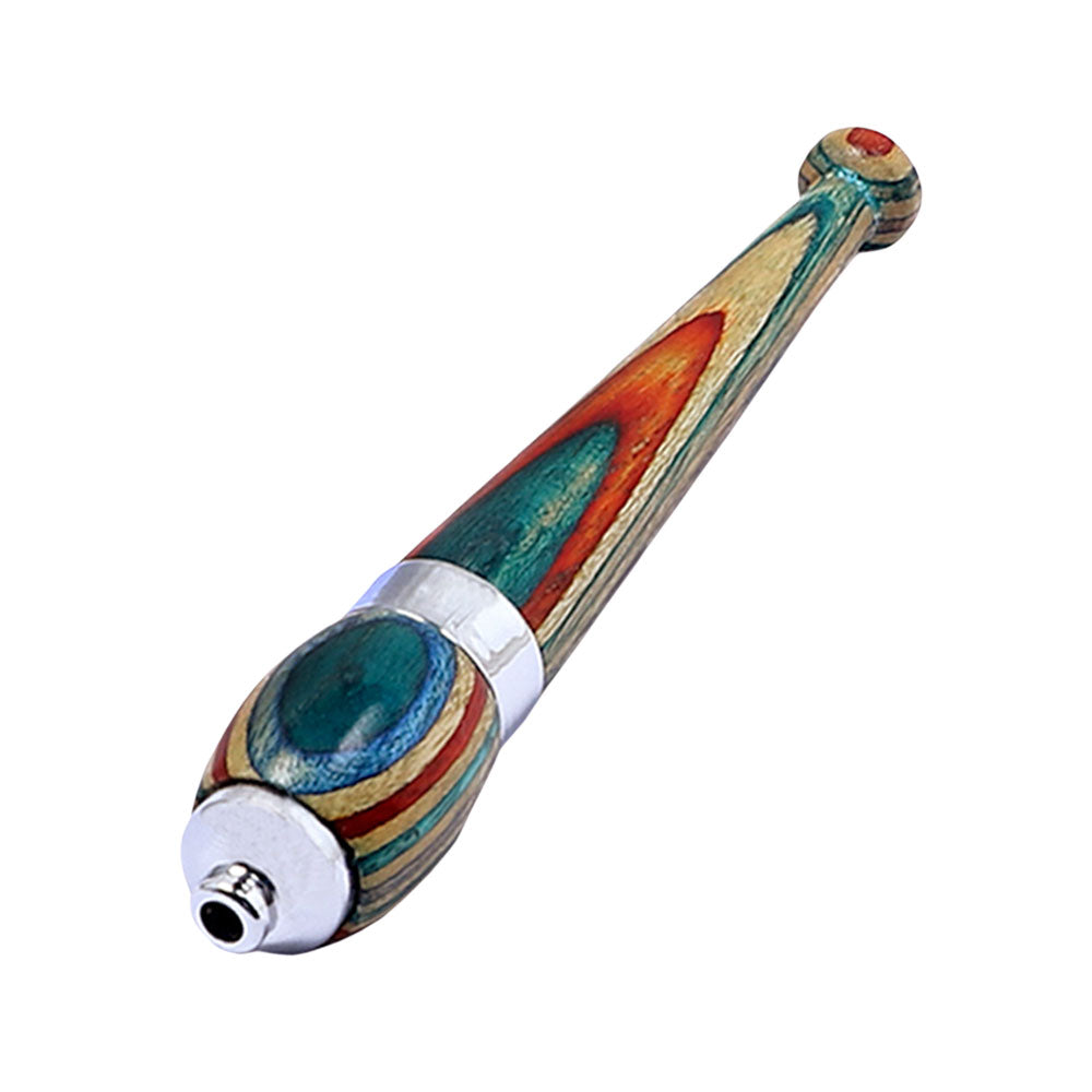 Rainbow Wood Zeppelin One Hitter One-Hitters, Tasters, & Bats - Tophatter Daily Deals