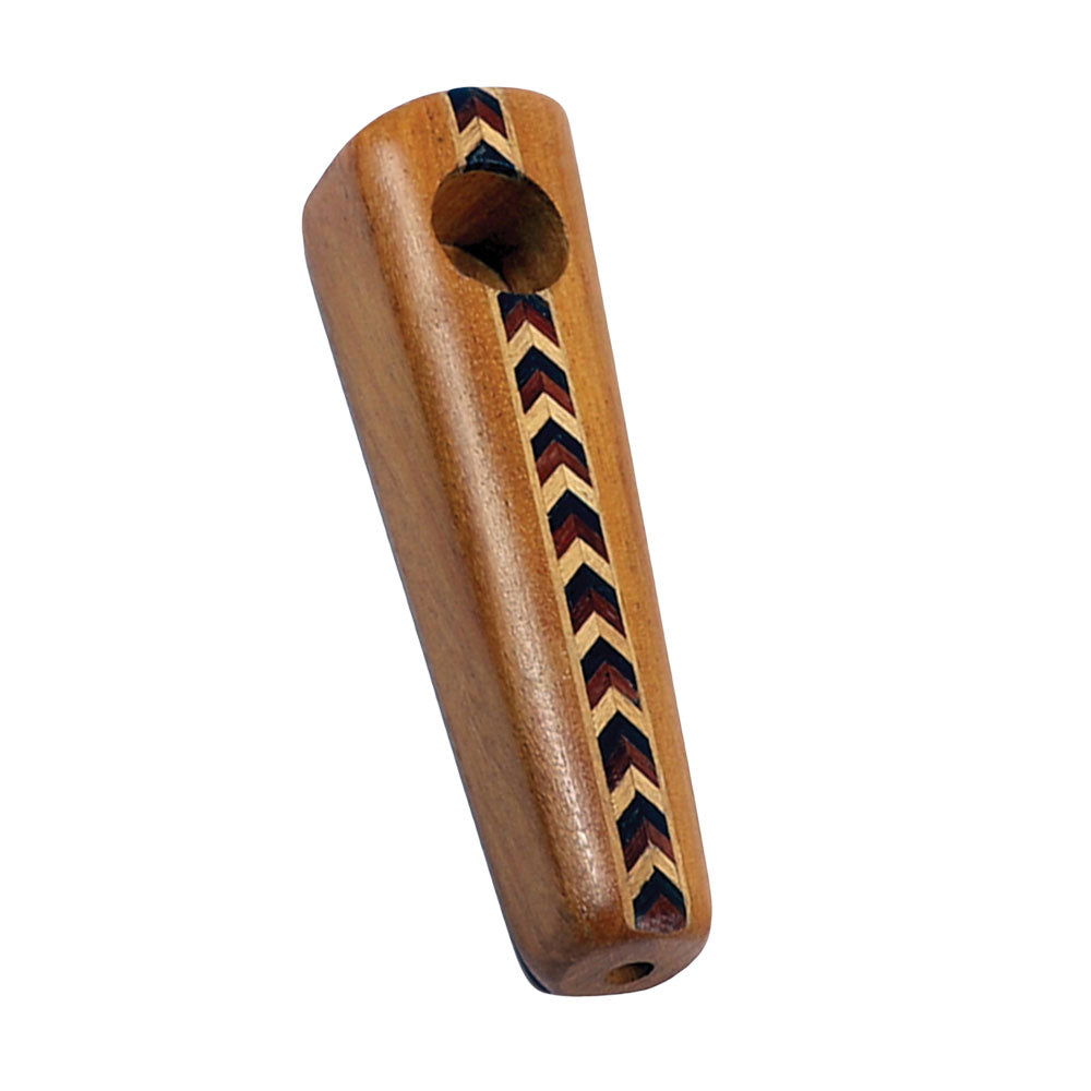 Marquee Inlaid Wood Pipe Hand Pipes - Tophatter Daily Deals
