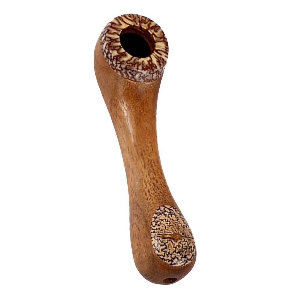 Betel Nut Wood Pipe Hand Pipes - Tophatter Daily Deals
