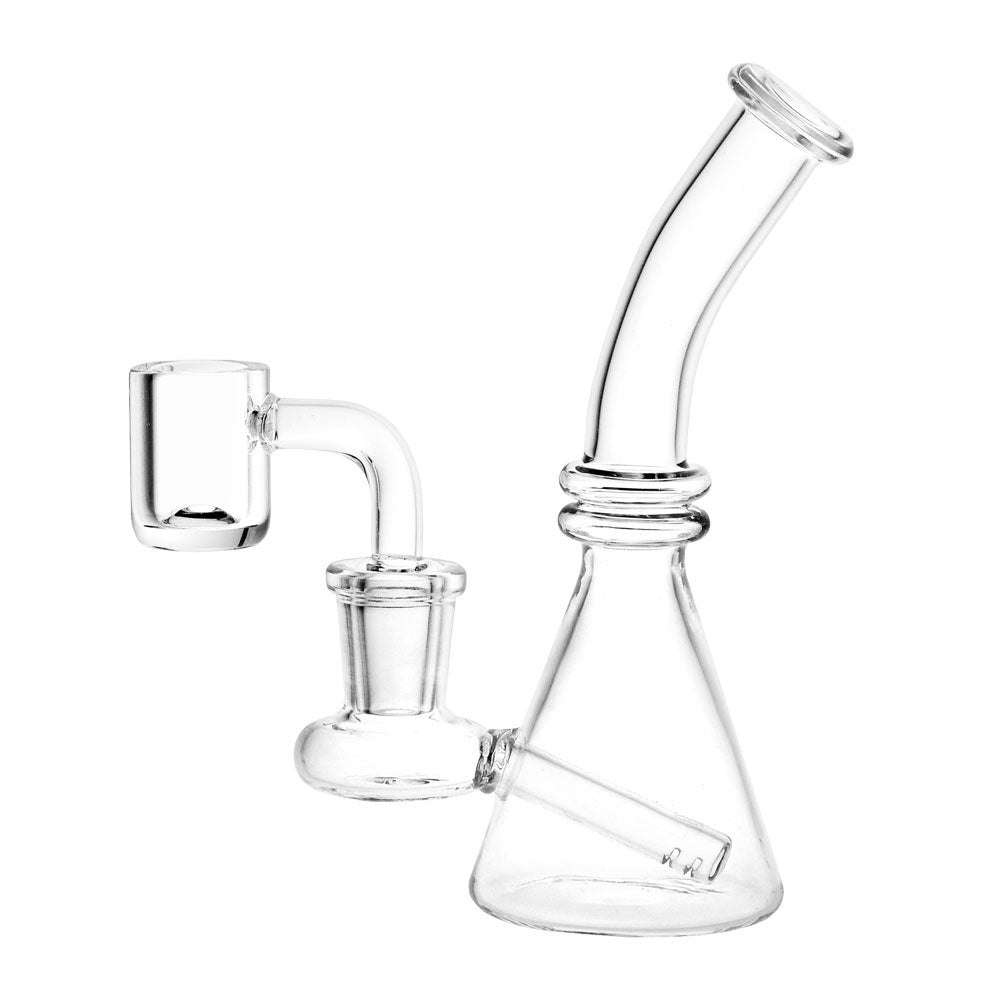 Clear Glass Mini Beaker Dab Rig Dab Rigs - Tophatter Daily Deals