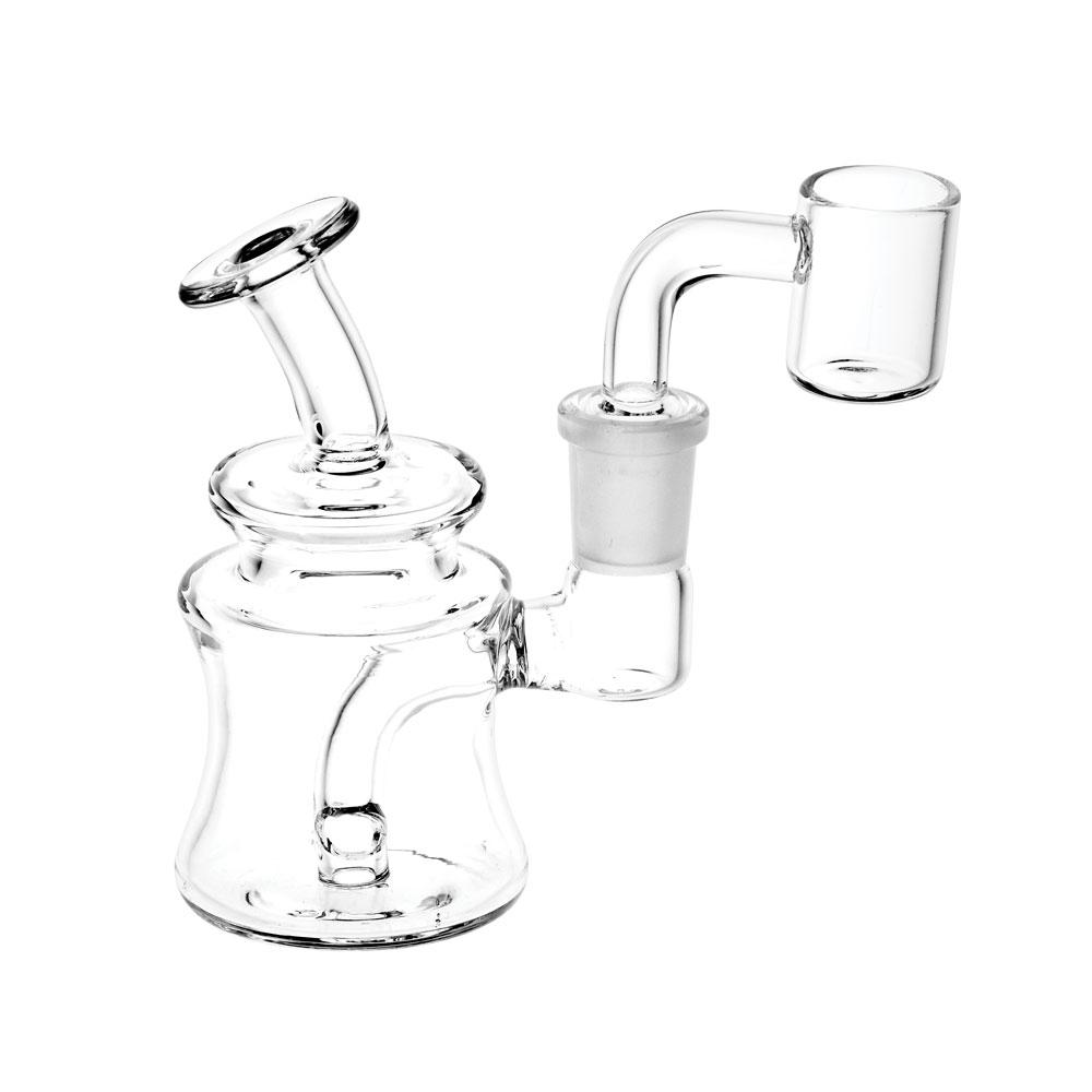 Clear Glass Mini Dab Rig Dab Rigs - Tophatter Daily Deals