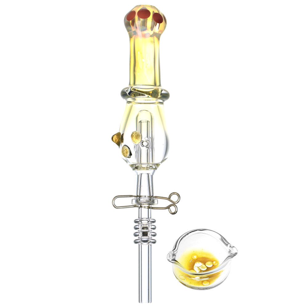 Fumed Glass Vapor Vessel & Dish Vapor Vessel - Tophatter Daily Deals