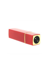 Cousins Group - Pink Pussycat - Rechargeable Lipstick Vibrator - Red/Gold Sex Toy - Tophatter Daily Deals