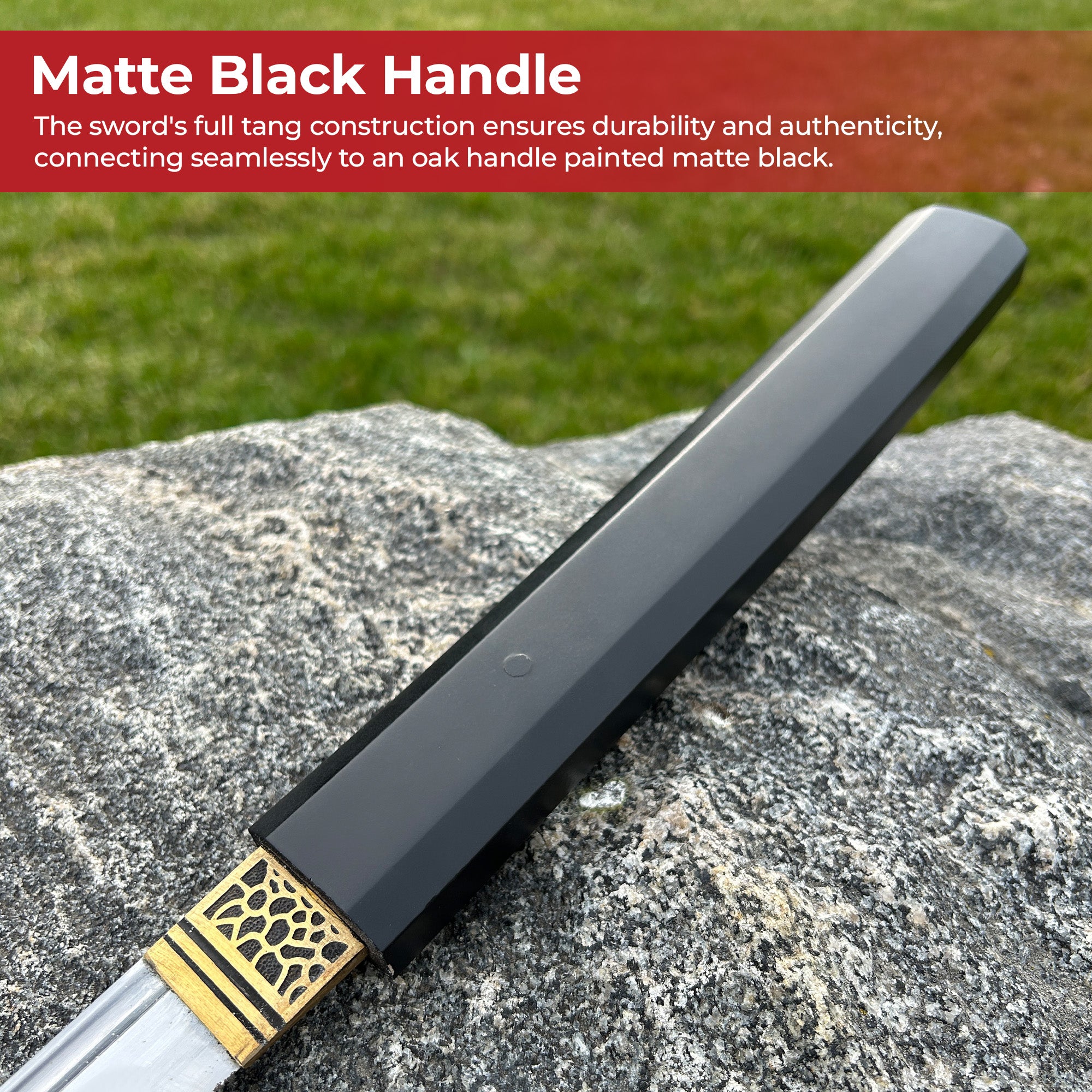 Premium Black Traditional Wooden Shirisya Katana Swords - Tophatter Daily Deals