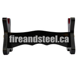 Fire and Steel - Single Tier Premium Low Profile Sword Stand Fire and Steel Exclusive - Tophatter Daily Deals