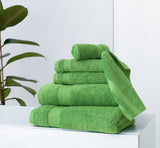 Amadeus Luxury Turkish Cotton Premium 6 Pc Towel Set Bath Towel - Tophatter Daily Deals