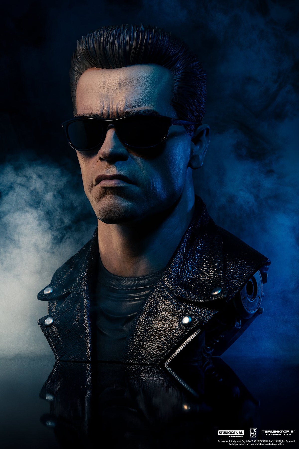 Terminator 2 - T-800 101 Lifesize Art Mask Cosplay Mask - Tophatter Daily Deals