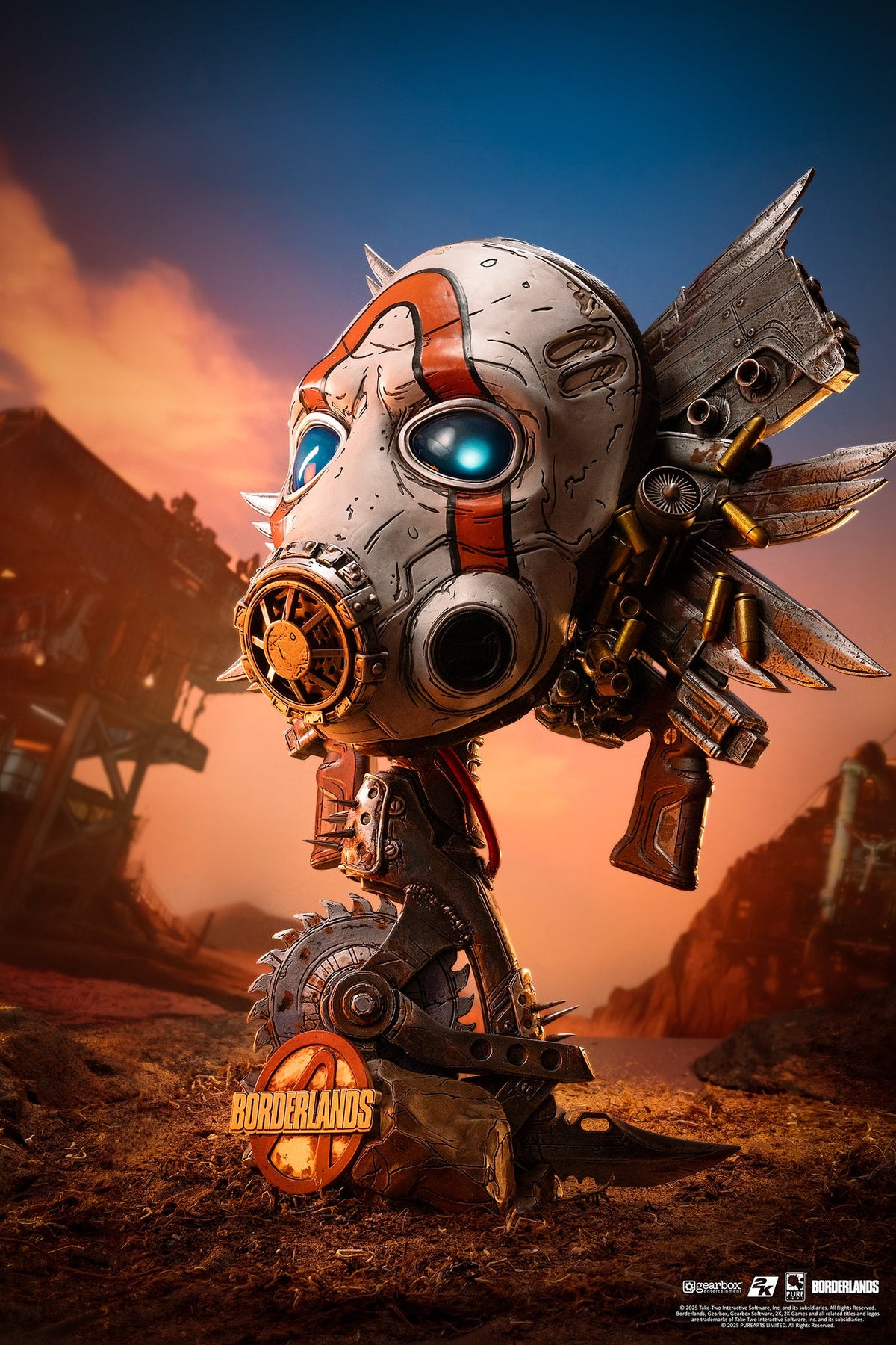 Borderlands - PureArts Psycho Bandit Art Mask Cosplay Mask - Tophatter Daily Deals