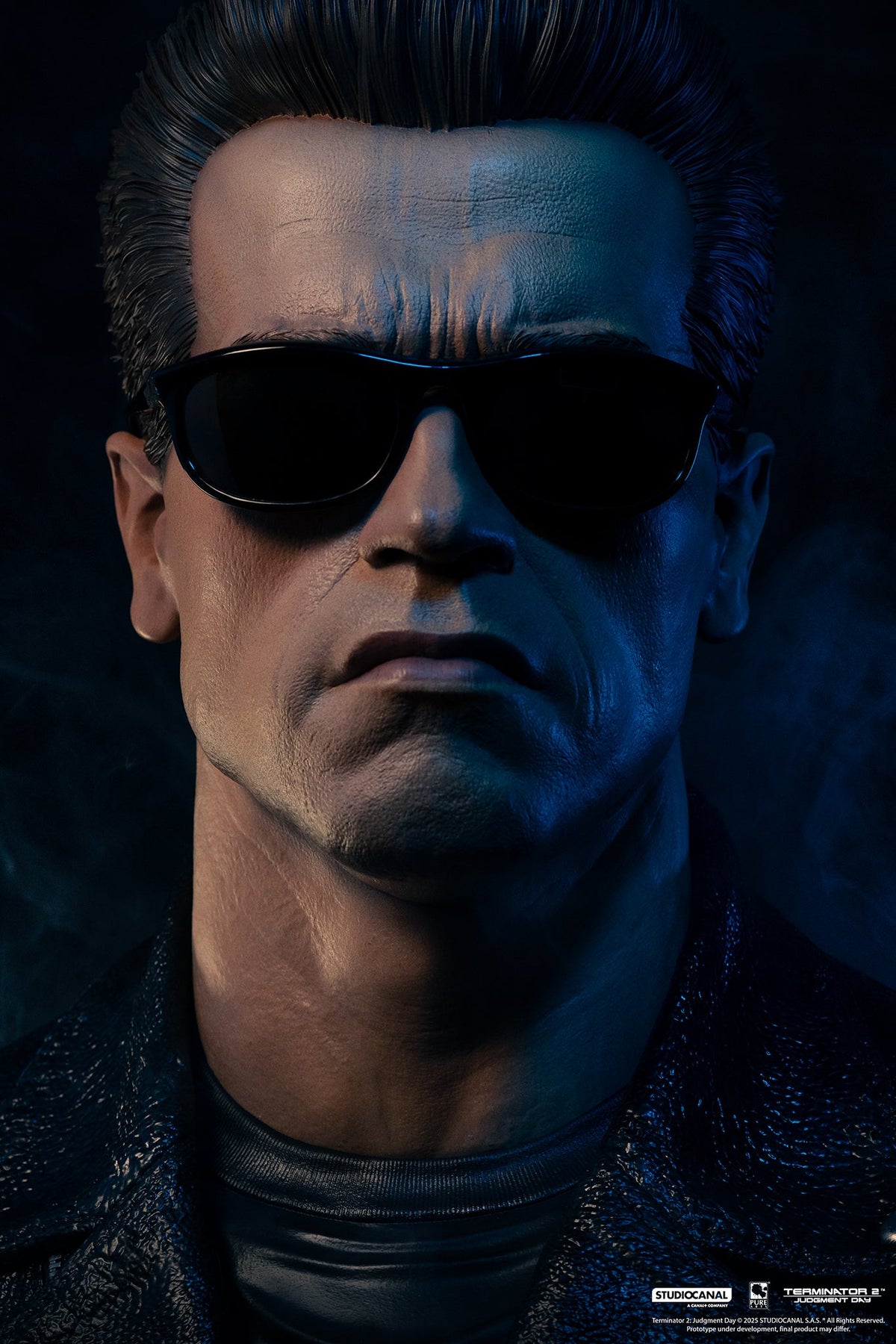 Terminator 2 - T-800 101 Lifesize Art Mask Cosplay Mask - Tophatter Daily Deals