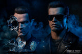 Terminator 2 - T-800 101 Lifesize Art Mask Cosplay Mask - Tophatter Daily Deals
