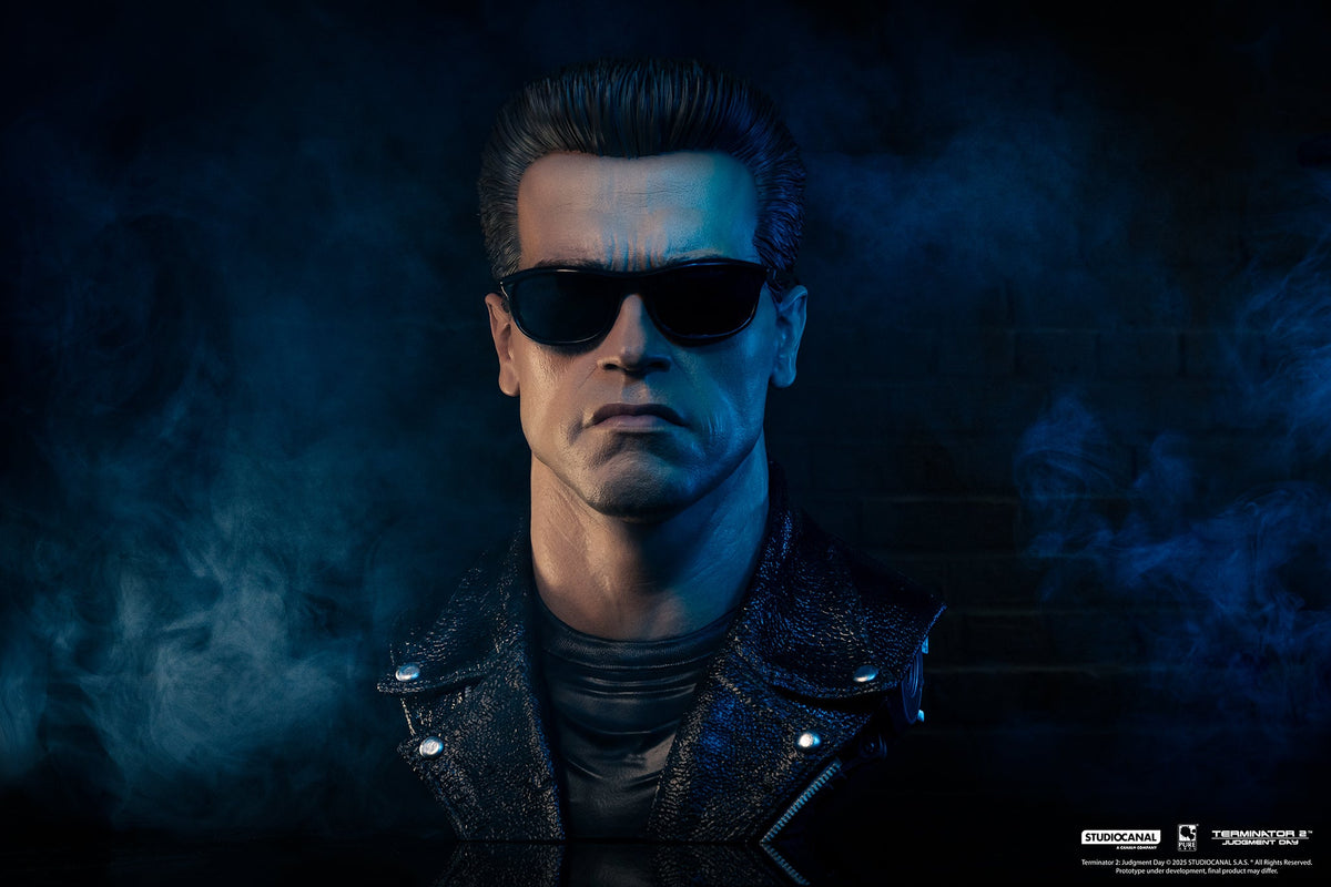 Terminator 2 - T-800 101 Lifesize Art Mask Cosplay Mask - Tophatter Daily Deals