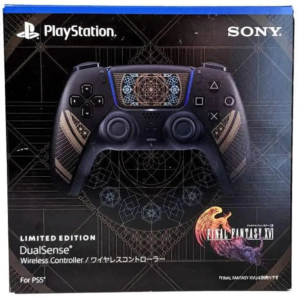 Sony PS5 Dualsense Controller FINAL FANTASY XVI Limited Edition Game Controllers - Tophatter Daily Deals