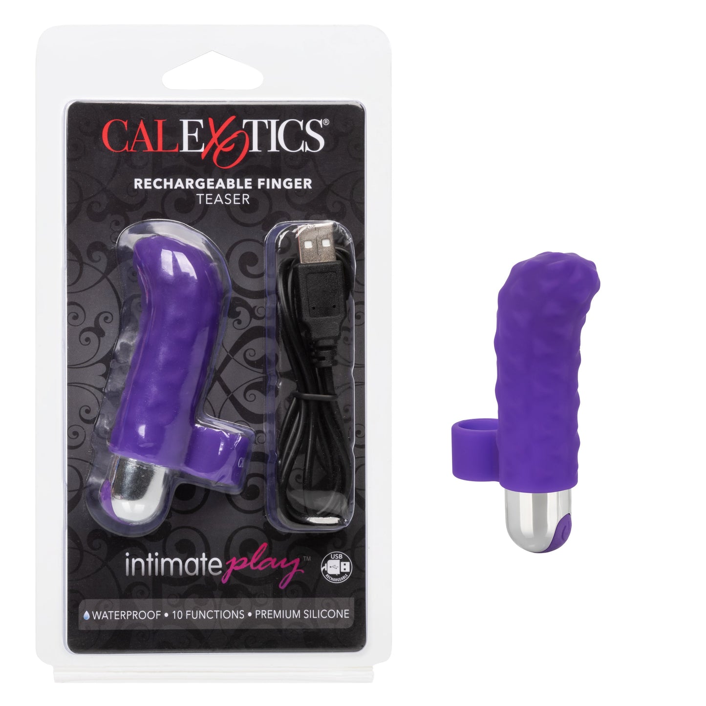 Intimate Play Rechargeable Finger Teaser – Vibrator > Vibrators > Finger Vibrators - Tophatter Daily Deals